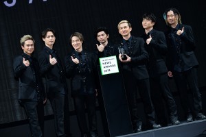 LINE NEWS Presents「NEWS AWARDS 2018」に登壇したDA PUMP