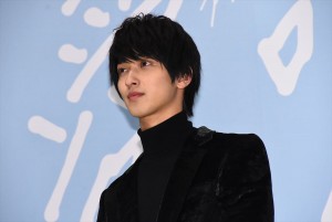 『愛唄 －約束のナクヒト－』完成披露試写会に登場した横浜流星