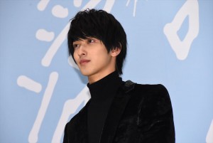 『愛唄 －約束のナクヒト－』完成披露試写会に登場した横浜流星