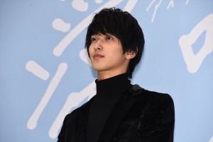 『愛唄 －約束のナクヒト－』完成披露試写会に登場した横浜流星