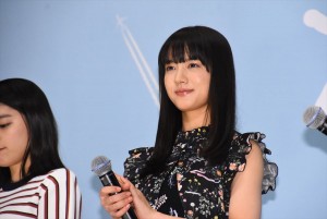 『愛唄 －約束のナクヒト－』完成披露試写会に登場した清原果耶
