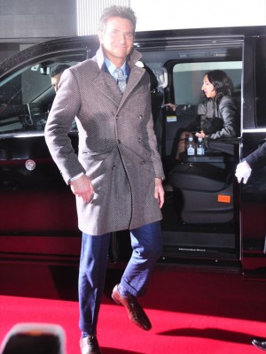 映画『アリー／スター誕生』ジャパンプレミアに登場したブラッドリー・クーパー