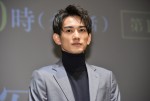 『連続ドラマW 盗まれた顔 ～ミアタリ捜査班～』完成披露試写会＆舞台挨拶に登壇した町田啓太