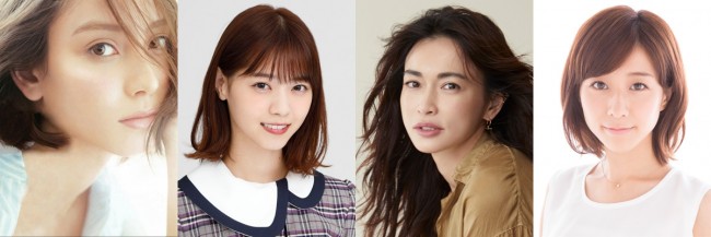 『グータンヌーボ2』でMCを務める（左から）滝沢カレン、西野七瀬、長谷川京子、田中みな実