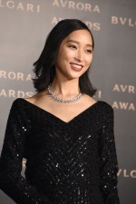 「BVLGARI AVRORA AWARDS 2018」ゴールデンカーペットセレモニーに登場した杏