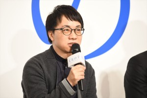 新海誠監督最新作『天気の子』製作発表記者会見に登場した新海誠