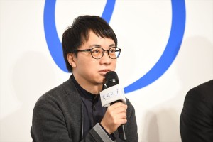 新海誠監督最新作『天気の子』製作発表記者会見に登場した新海誠
