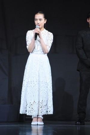 『デイアンドナイト』完成披露試写会イベントに登場した清原果耶