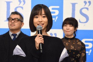 連続ドラマ『I”s』制作発表会・試写会に登場した柴田杏花