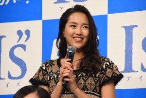 連続ドラマ『I”s』制作発表会・試写会に登場した春花