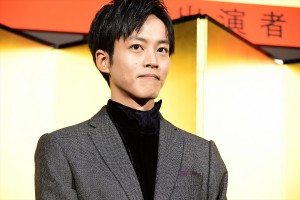 NHK大河ドラマ『いだてん～東京オリムピック噺～』新たな出演者発表会見に登場した松坂桃李