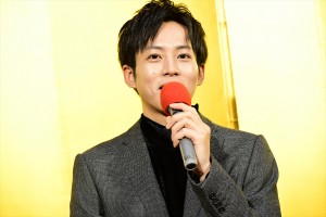 NHK大河ドラマ『いだてん～東京オリムピック噺～』新たな出演者発表会見に登場した松坂桃李