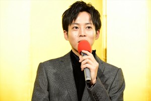 NHK大河ドラマ『いだてん～東京オリムピック噺～』新たな出演者発表会見に登場した松坂桃李