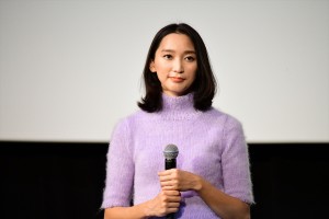 映画『グリンチ』初日舞台挨拶に登場した杏