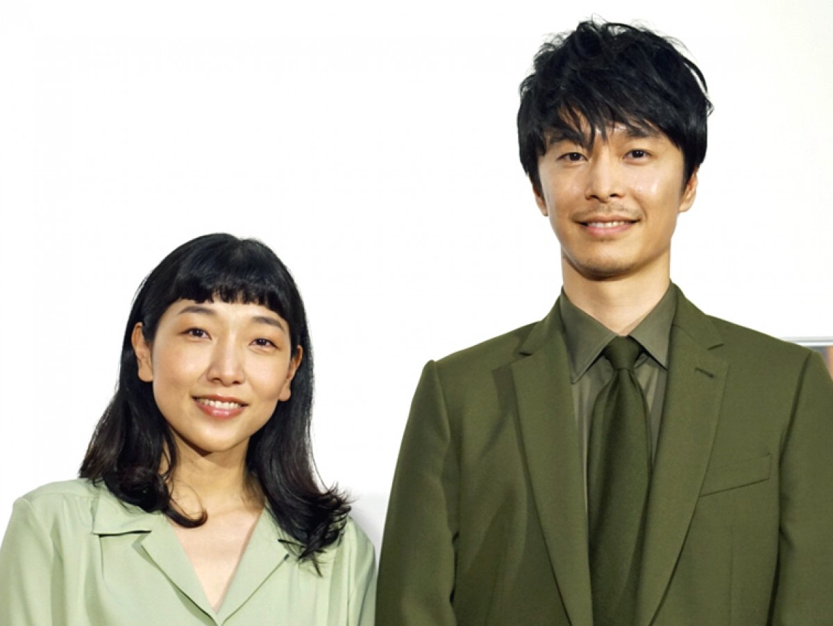 連続テレビ小説『まんぷく』完成試写会にて、安藤サクラ、長谷川博己