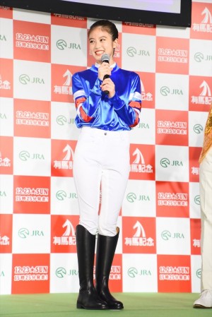 年末最後の運だめし「有馬・ザ・チャンス」PRイベントに登場した今田美桜