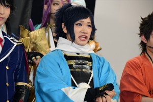 ミュージカル『刀剣乱舞』 ～真剣乱舞祭2018～　最終公演前会見に登壇した大和守安定（鳥越裕貴）