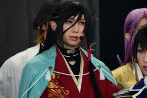 ミュージカル『刀剣乱舞』 ～真剣乱舞祭2018～　最終公演前会見に登壇した和泉守兼定（有澤樟太郎）