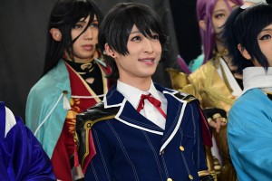 ミュージカル『刀剣乱舞』 ～真剣乱舞祭2018～　最終公演前会見に登壇した堀川国広（阪本奨悟）