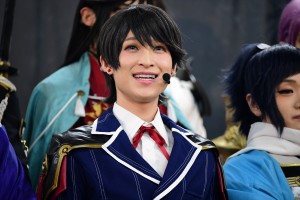 ミュージカル『刀剣乱舞』 ～真剣乱舞祭2018～　最終公演前会見に登壇した堀川国広（阪本奨悟）