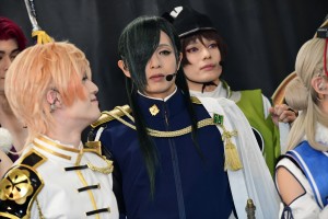 ミュージカル『刀剣乱舞』 ～真剣乱舞祭2018～　最終公演前会見に登壇したにっかり青江（荒木宏文）