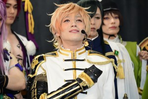 ミュージカル『刀剣乱舞』 ～真剣乱舞祭2018～　最終公演前会見に登壇した物吉貞宗（横田龍儀）