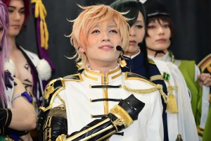 ミュージカル『刀剣乱舞』 ～真剣乱舞祭2018～　最終公演前会見に登壇した物吉貞宗（横田龍儀）