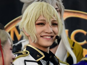 ミュージカル『刀剣乱舞』 ～真剣乱舞祭2018～　最終公演前会見に登壇した髭切（三浦宏規）