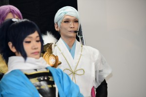 ミュージカル『刀剣乱舞』 ～真剣乱舞祭2018～　最終公演前会見に登壇した巴形薙刀（丘山晴己）