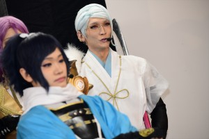 ミュージカル『刀剣乱舞』 ～真剣乱舞祭2018～　最終公演前会見に登壇した巴形薙刀（丘山晴己）