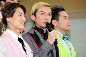 TBS『第60回輝く！日本レコード大賞』記者会見に登場したDA PUMP