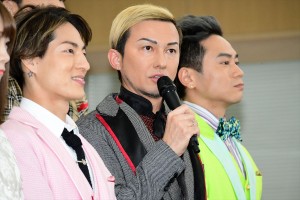 TBS『第60回輝く！日本レコード大賞』記者会見に登場したDA PUMP