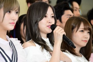 TBS『第60回輝く！日本レコード大賞』記者会見に登場した白石麻衣