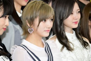 TBS『第60回輝く！日本レコード大賞』記者会見に登場した岡田奈々