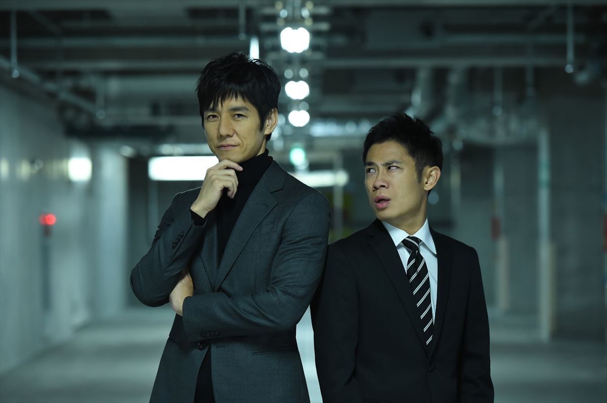 （左から）2夜連続スペシャルドラマ『名探偵・明智小五郎』に出演する西島秀俊、伊藤淳史