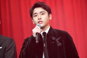 『マスカレード・ホテル』完成披露試写会に登場した泉澤祐希