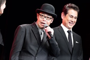 『マスカレード・ホテル』完成披露試写会に登場した田口浩正