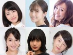 「2018年大活躍した女優」（上段左から）浜辺美波、今田美桜、松本まりか、（下段左から）広瀬アリス、杉咲花、清野菜名
