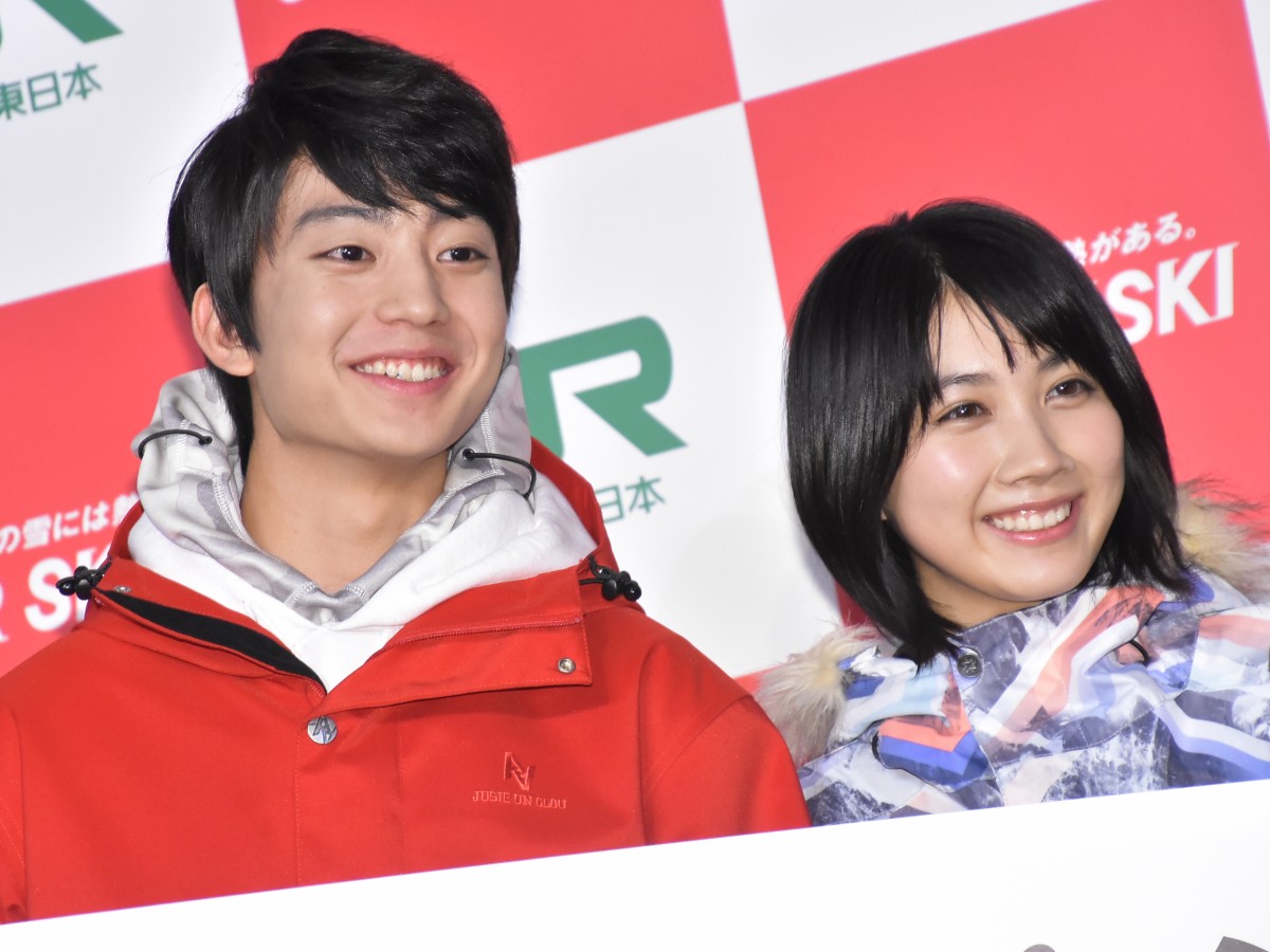 伊藤健太郎＆松本穂香、“JR SKISKI”イメージキャラクター抜擢に「信じられない」