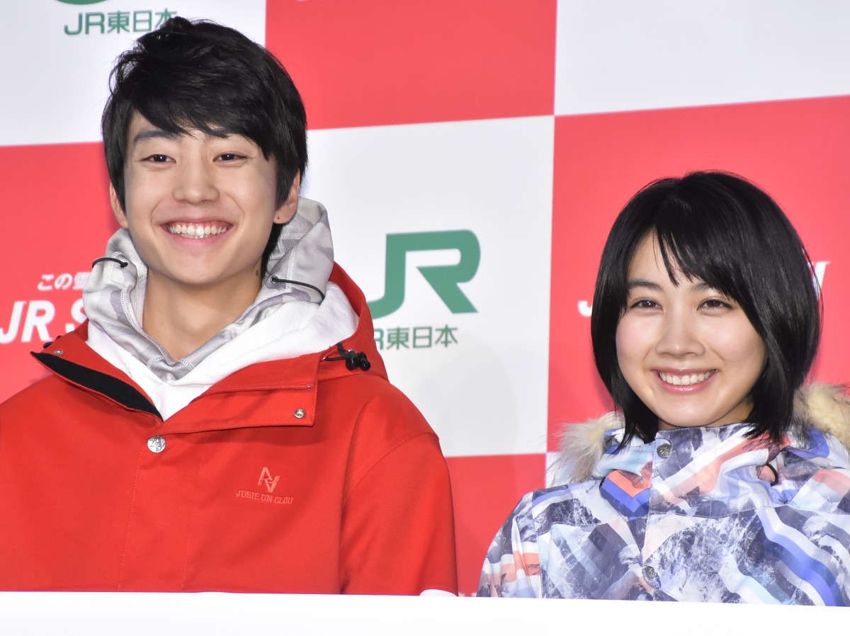 伊藤健太郎＆松本穂香、“JR SKISKI”イメージキャラクター抜擢に「信じられない」