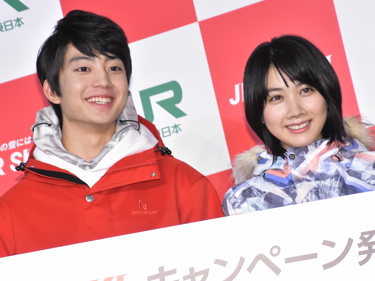 伊藤健太郎＆松本穂香、“JR SKISKI”イメージキャラクター抜擢に「信じられない」