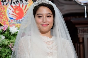 新春ドラマスペシャル『釣りバカ日誌 新米社員浜崎伝助 瀬戸内海で大漁！結婚式大パニック編』記者会見に登場した広瀬アリス