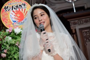 新春ドラマスペシャル『釣りバカ日誌 新米社員浜崎伝助 瀬戸内海で大漁！結婚式大パニック編』記者会見に登場した広瀬アリス