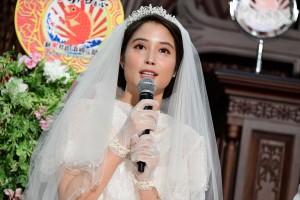 新春ドラマスペシャル『釣りバカ日誌 新米社員浜崎伝助 瀬戸内海で大漁！結婚式大パニック編』記者会見に登場した広瀬アリス