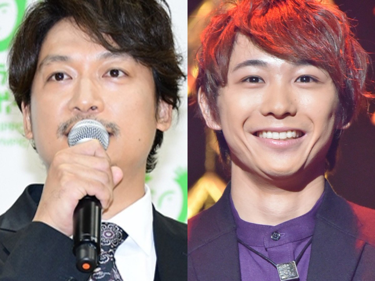 (左から)香取慎吾、須賀健太