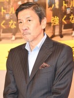 土曜ドラマ『母、帰る～AIの遺言～』試写会に登場した奥田瑛二