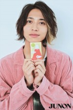 「JUNON」2月号（主婦と生活社）に登場した谷水力