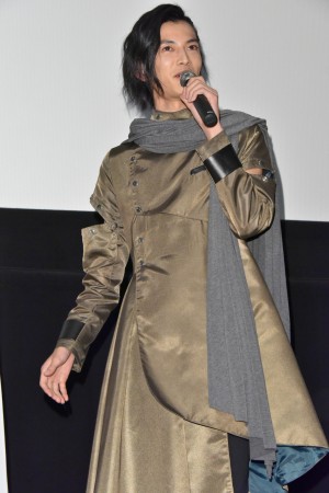 映画『平成仮面ライダー20作記念 仮面ライダー平成ジェネレーションズFOREVER』初日舞台挨拶に登壇した渡邉圭祐