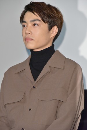 映画『平成仮面ライダー20作記念 仮面ライダー平成ジェネレーションズFOREVER』初日舞台挨拶に登壇した福崎那由他