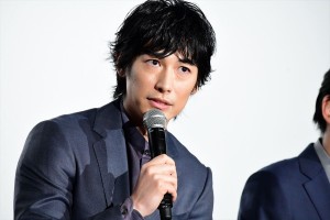 フジテレビ開局60周年特別企画『レ・ミゼラブル 終わりなき旅路』完成披露試写会に登場したディーン・フジオカ